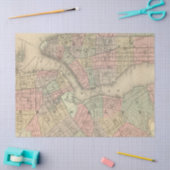 Stadskaart Serie Ontwerp 6 Tissuepapier (Craft)