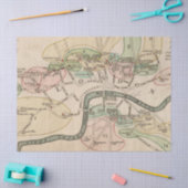 Stadskaart Serie Ontwerp 8 Tissuepapier (Craft)