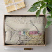 Stadskaart Serie Ontwerp 9 Tissuepapier (Geschenk)