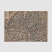 stadskaart tissuepapier (Voorkant)