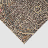  stadskaart tissuepapier (Detail)