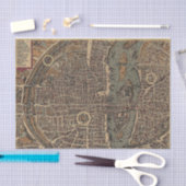  stadskaart tissuepapier (Craft)