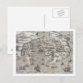 Stadskaart van Alexandrië in Egypte, c.1625 (gravi Briefkaart (Voorkant / Achterkant)