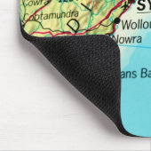 Stadskaart van Sydney in Australië Muismat (Hoek)