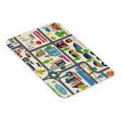 Stadskaartpatroon Magneet (Rechterzijde)