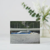 Stadskat Brisbane Briefkaart (Staand voorkant)