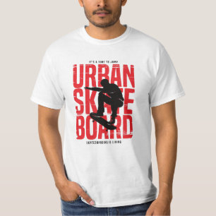 Stadskateboard T-shirt