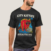 StadsKatten Apocalypse Pets Raccoon Opossum Class T-shirt (Voorkant)