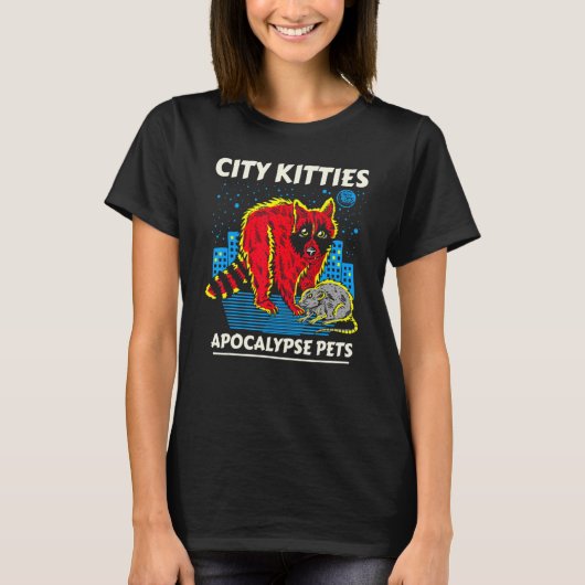 StadsKatten Apocalypse Pets T-shirt (Voorkant)
