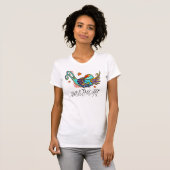 Stadskleding voor kunstzinnige baby's Slide Tattoo T-shirt (Voorkant volledig)