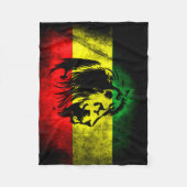 Stadskruid Rasta Flag Fleece Blanket (Voorkant)