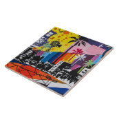 Stadskunst 18. tegeltje (Zijkant)