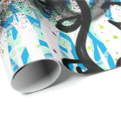 Stadskunst Graffiti-kunstpatroon Cadeaupapier (Rol Hoek)