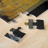 Stadskunst op verlaten gebouw legpuzzel (Zijkant)