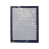 Stadslampen van de Verenigde Staten bij nacht. Notitieblok (Linkerzijde)