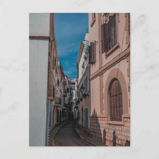 stadslandschap briefkaart (Voorkant)