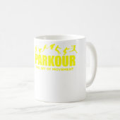Stadslandschap Explorer Kleding Parkour Kleding Koffiemok (Voorkant rechts)