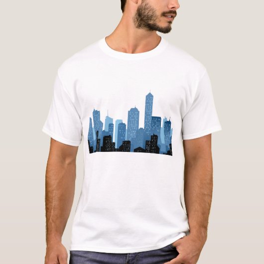 Stadslandschap T-shirt (Voorkant)