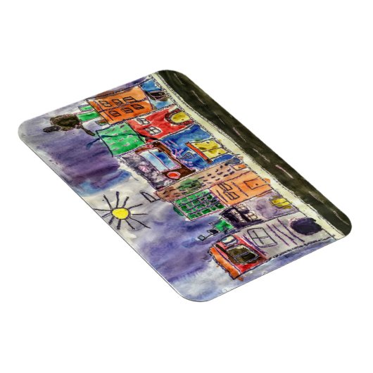 Stadsleven 1e klas magneet (Rechterzijde)