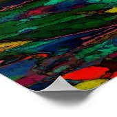 Stadsleven - (Canvas optie) Poster (Hoek)