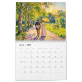 Stadsleven in Impressionistische Stijl Kalender (Mar 2027)