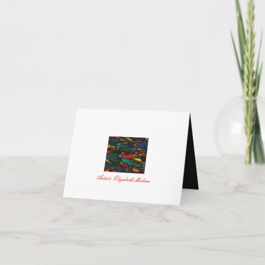 Stadsleven ~ Kaarten / Uitnodigingen (Achterkant)