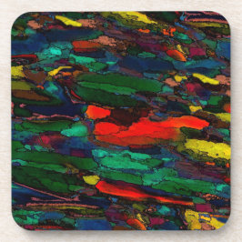 Stadsleven ~ Onderzetters / 6 Set Hoogglans