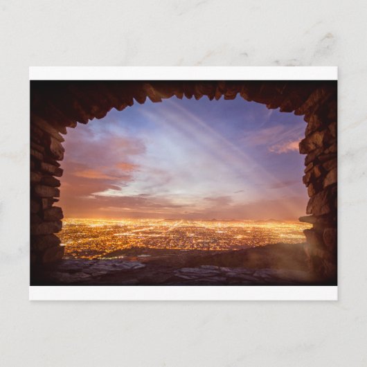 Stadslicht Briefkaart (Voorkant)