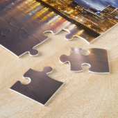 Stadslichten in de Willamette Legpuzzel (Zijkant)
