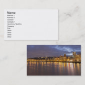 Stadslichten in de Willamette Visitekaartje (Voorkant / Achterkant)