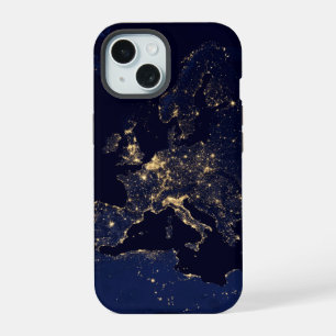 Stadslichten in verschillende Europese en Noordse  iPhone 15 Case