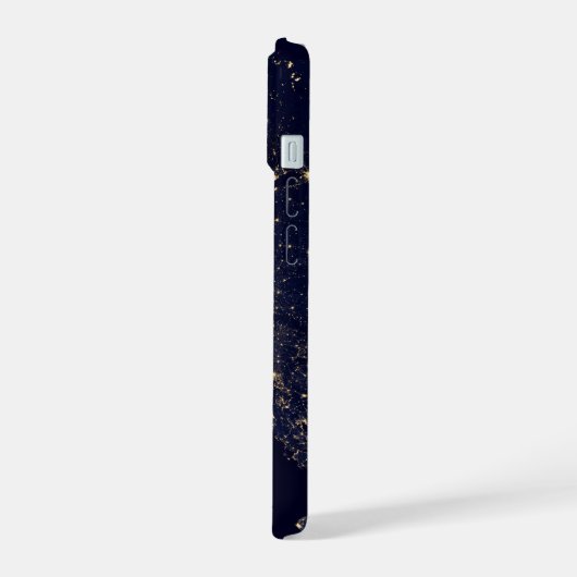 Stadslichten in verschillende Europese en Noordse iPhone 15 Case (Linkerkant)