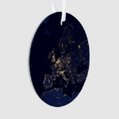 Stadslichten in verschillende Europese en Noordse  Ornament (voorkant)