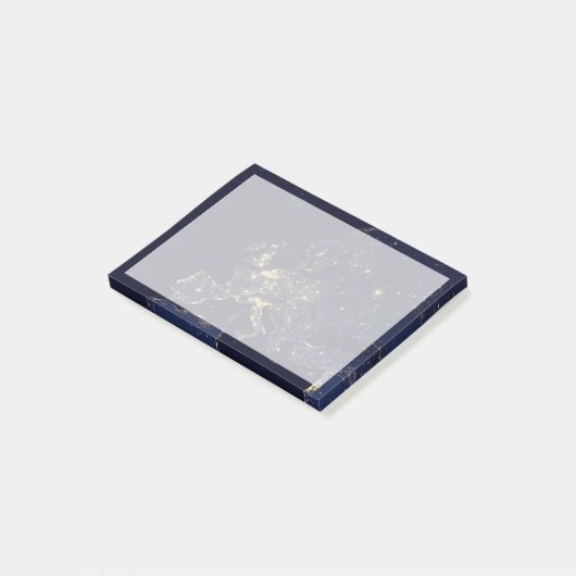 Stadslichten in verschillende Europese en Noordse Post-it® Notes (Schuin)