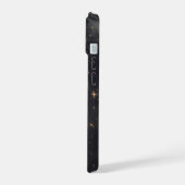 Stadslichten 's Nachts Op Planeet Aarde iPhone 15 Case (Linkerkant)