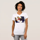 stadslichten t-shirt (Voorkant volledig)