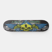 Stadsliefde en hate Skull Skateboard (Horizontaal)
