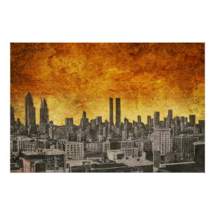 stadslijn perfect poster