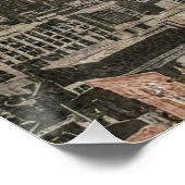 stadslijn perfect poster (Hoek)