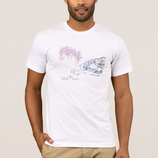 Stadslijnen T-shirt (Voorkant)