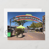 Stadsmarkt in Kansas City Briefkaart (Voorkant / Achterkant)