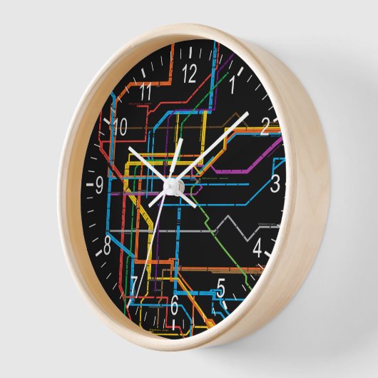 Stadsmetrokaart (Hoek)