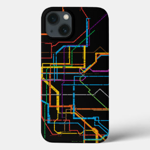 Stadsmetrokaart Case-Mate iPhone Case