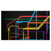Stadsmetrokaart Stof (Fat Quarter)