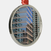 Stadsmoderne architectuur metalen ornament (Rechts)