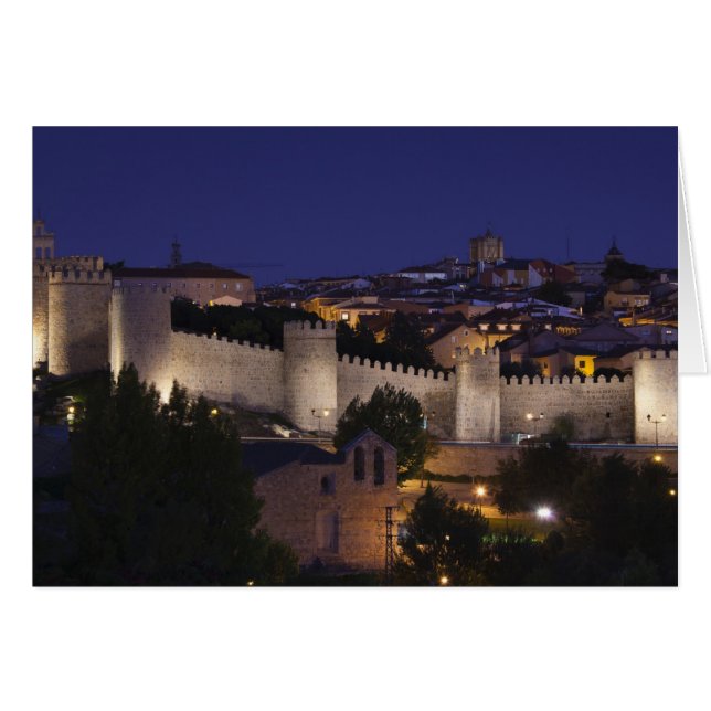 Stadsmuren van Los Cuarto Postes, schemering (Voorkant Horizontaal)