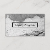 stadsmuur loyaliteitsprogramma klantenkaartje (Achterkant)