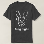 Stadsnacht grappig t-shirt (Design voorkant)