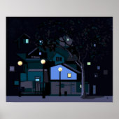 stadsnachten poster (Voorkant)