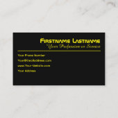 Stadsnavigator met taxichauffeur of cabine visitekaartje (Achterkant)